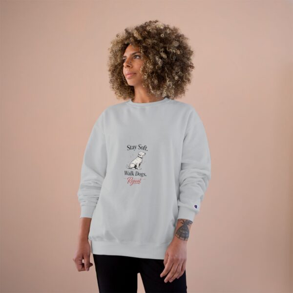14617612757439147737_2048.jpeg Stay Soft Walk Dogs Crewneck Sweatshirt