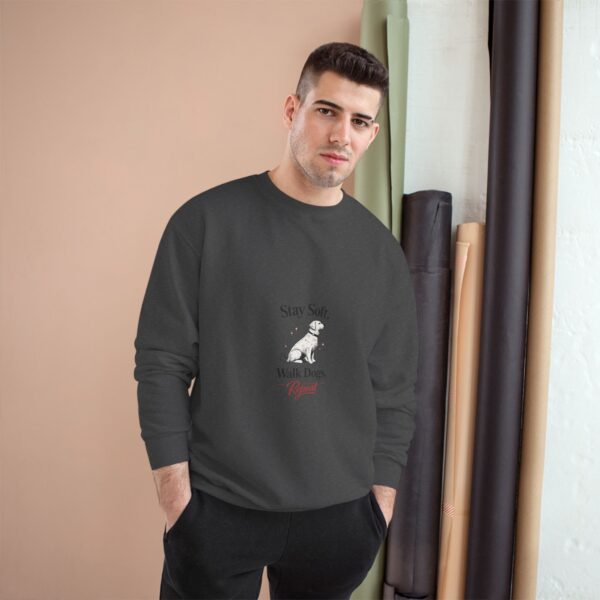 18230521037354453824_2048.jpeg Stay Soft Walk Dogs Crewneck Sweatshirt