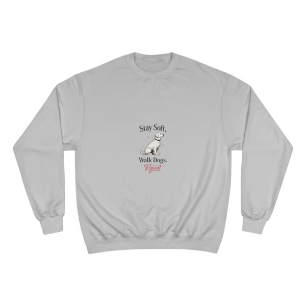 3477593593213484199_2048.jpeg Stay Soft Walk Dogs Crewneck Sweatshirt