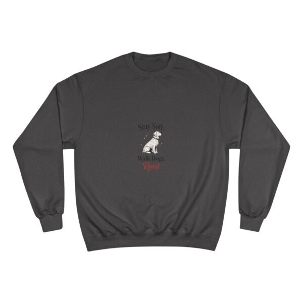 4053348122807161579_2048.jpeg Stay Soft Walk Dogs Crewneck Sweatshirt