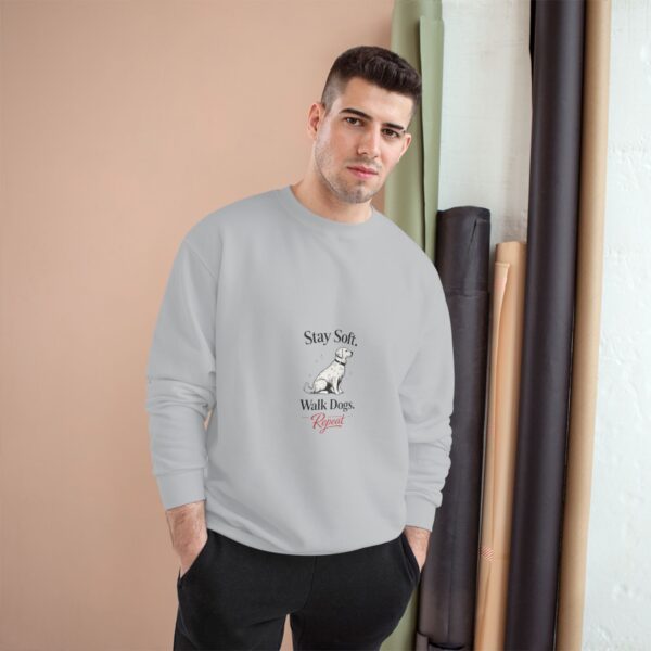 6997794084262964640_2048.jpeg Stay Soft Walk Dogs Crewneck Sweatshirt