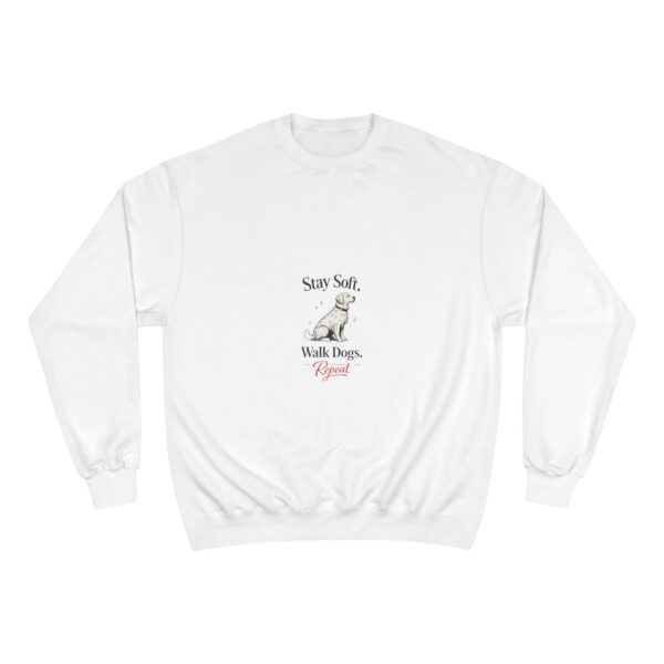 9814301134842949194_2048.jpeg Stay Soft Walk Dogs Crewneck Sweatshirt