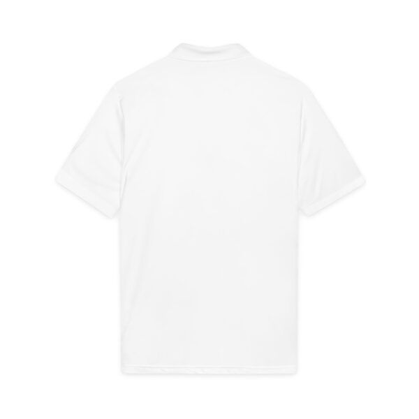 12294752017056171541_2048.jpeg Embroidered White Polo Shirt - Minimal Crest Golf & Workwear