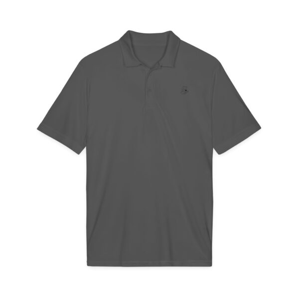 13951276702492311139_2048.jpeg Embroidered White Polo Shirt - Minimal Crest Golf & Workwear
