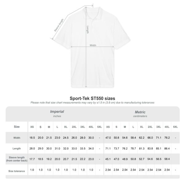 2393812855806170964_2048.jpeg Embroidered White Polo Shirt - Minimal Crest Golf & Workwear