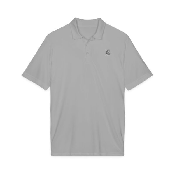 3844905089940831123_2048.jpeg Embroidered White Polo Shirt - Minimal Crest Golf & Workwear